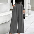 thumbnail image 1 of CHEEREAM Wide Leg Trousers Womens Elastic High Waisted Dress Pants Pleated Slacks Flowy Business Work Palazzo Pants, 1 of 6