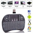 thumbnail image 1 of CHEERFUN Mini i8 Wireless Keyboard 2.4G with Touchpad for PC, Smart TV, Android TV Box, Backlit, 1 of 11