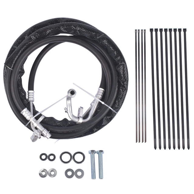 Rear AC Hose Line Kit For GMC Acadia, Buick Enclave 2008-2017 – Rubber & CNC