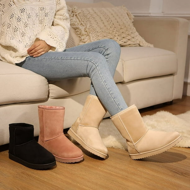 Warm comfy boots top