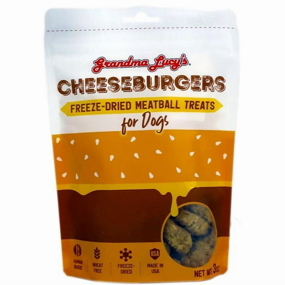 CHEESEBURGERS Meatball Dog Treats - 3oz