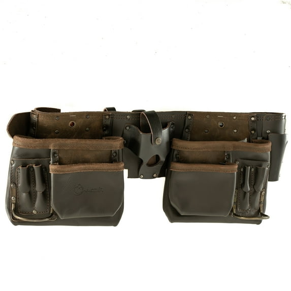 CHEETAH: OIL TANNED LEATHER TOOL BELT FOR CARPENTER, ELECTRICIAN, HANDYMAN