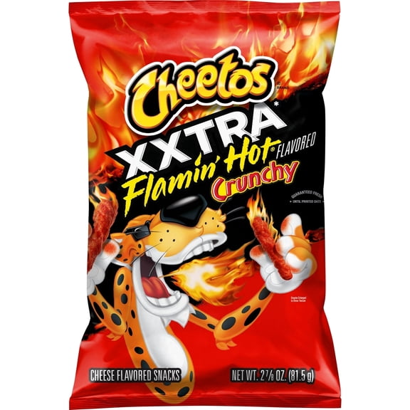 CHEETOS CRUNCHY XXTRA FLAMIN HOT 2.875OZ