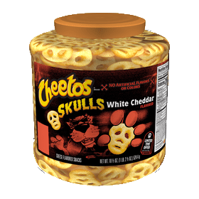 CHEETOS SKULLS BARREL 18.5OZ