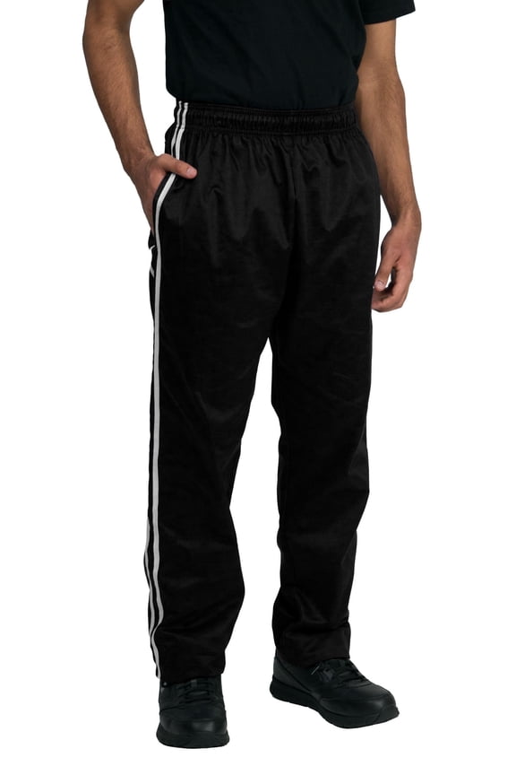 Classic Baggy Chef Pants with Elastic Waist and Drawstring