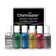 thumbnail image 1 of CHEF MASTER Liquid Food Coloring Set, 0.67 fl oz (6 Bottles), 1 of 8