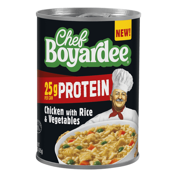 Chef Boyardee Protein Chicken & Rice, 15 oz
