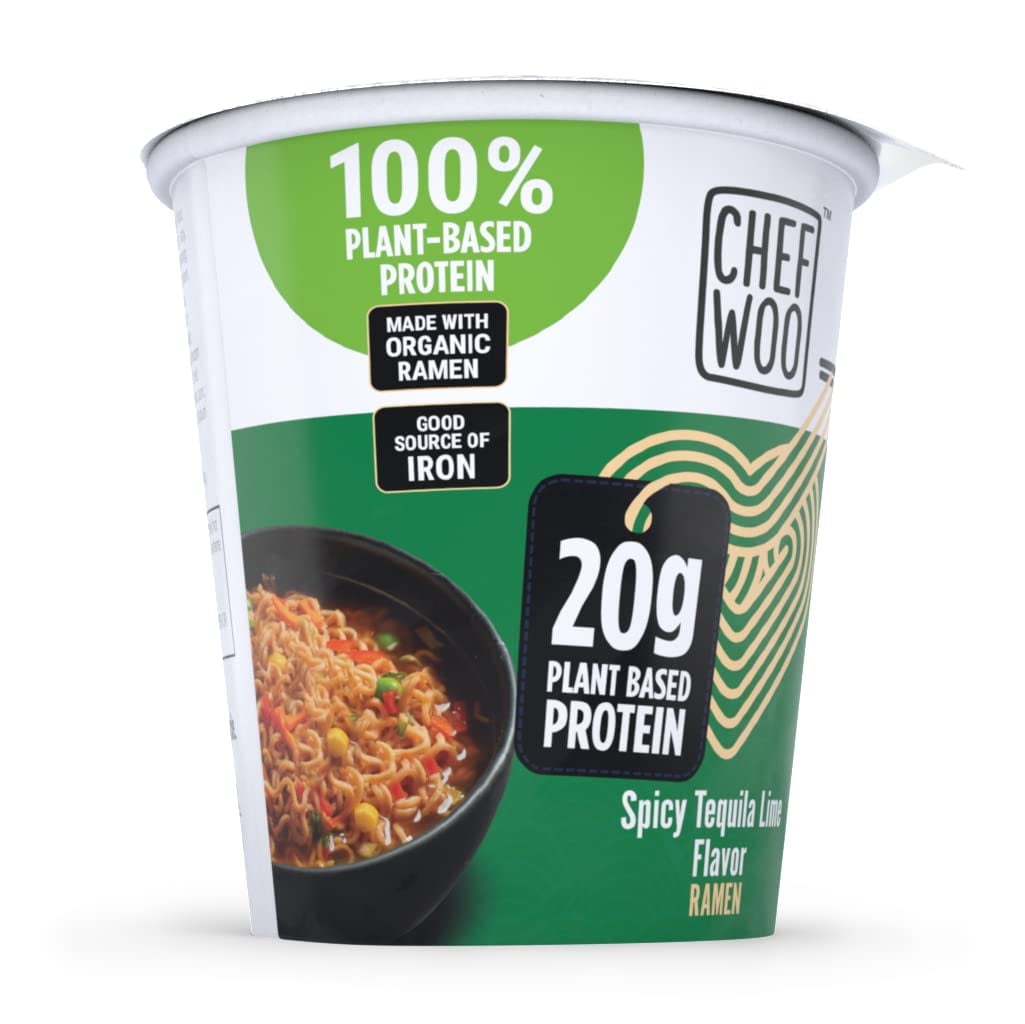 CHEF WOO Noodles, Vegan, Halal, Kosher, Protein, Egg and DairyFree