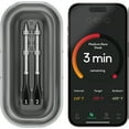 thumbnail image 1 of CHEF iQ Sense Smart Wireless Ultra-Thin Meat Thermometer, Unlimited Range, Bluetooth & Wifi, - 2 Probe Set with Smart Hub, 1 of 11