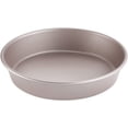 thumbnail image 1 of CHEFMADE 9-inch Round Cake Pan, Non-Stick Carbon Steel Deep Dish Bakeware, Dishwasher Safe for Oven Baking (Champagne Gold), 1 of 7