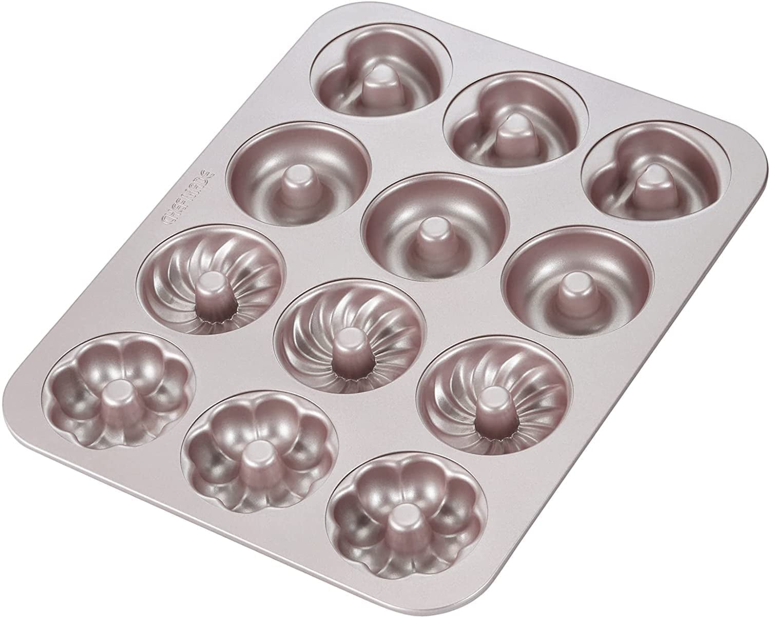 12-Cavity Non-Stick Donut Mold Cake Pan by CHEFMADE Kenya Ubuy