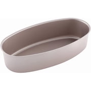 CHEFMADE Oval Cheesecake Mold, 8-inch Non-stick Oval Cake, Bread and Meat Baking Mold, Dishwasher Cleanable, Oven and Pressure Cooker Suitable, Champagne Gold