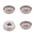 thumbnail image 1 of CHEFMADE Mini Donut Cake Pan Set, 3-inch 4Pcs Non-Stick Ring Doughnut Bakeware for Oven and Instant Pot Baking (Champagne Gold), 1 of 8