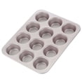 thumbnail image 1 of CHEFMADE Muffin Cake Pan, 12-Cavity Non-Stick Cupcake Pan Bakeware for Oven Baking (Champagne Gold), 1 of 9