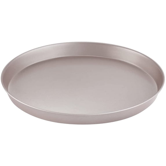 CHEFMADE Pizza Pan, 10-inch Non-Stick Pancake Bakeware for Oven Baking, Dishwasher Safe (Champagne Gold)