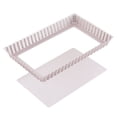 thumbnail image 1 of CHEFMADE Rectangle Tart Pan, 7x11-inch with Removable Loose Bottom Non-Stick Oblong Quiche Bakeware,dishwasher safe, for Oven Baking (Champagne Gold), 1 of 7