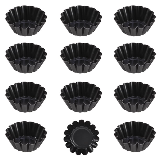 CHEFMADE, Tart Pan, Easy Release, 2.5-inch, 12-Piece Set