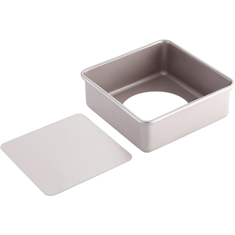 Great Jones Square One Baking Pan - 9.5x9.5 Inch Nonstick Square Pan, Corrugated Bottom, Oven & Dishwasher Safe