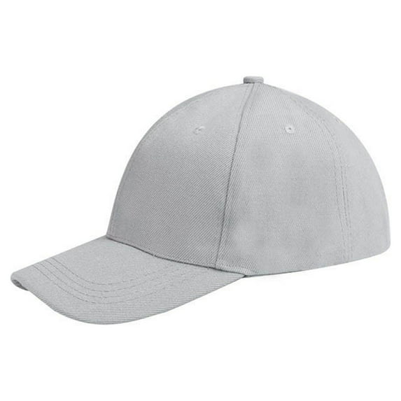 CHEGUTA Baseball Caps for Men Hat Cotton Light Board Solid Color Cap Solid Color Hats Grey