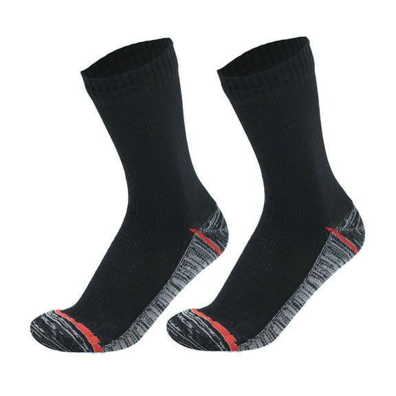 CHEGUTA Mens Compression Socks Men's Outdoor Wading Sports Diving Mid Tube Waterproof Socks Grey