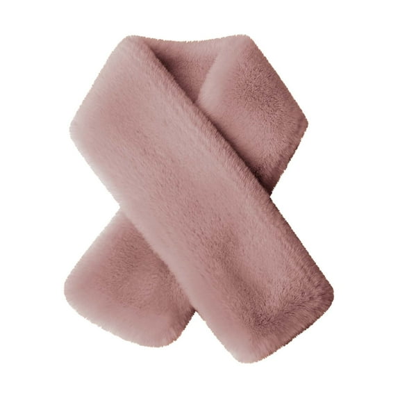 CHEGUTA Scarf for Women Winter Scarf,Unisex Winter Warm Neck Wrap Fleece Woolen Plush Outdoor Collar Scarves