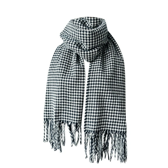 CHEGUTA Scarf for Women Winter Scarf,Women's Fall Winter Classic Tassel Plaid Warm Soft Chunky Large Blanket Wrap Shawl Scarves