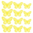 thumbnail image 1 of CHELIASD 12 Pcs 3D Multicolor Butterflies Wall Sticker Decal Mural Home Decoration 3 Sizes Butterflies Decorations for Kids Bedroom Nursery Classroom Party Decoration Wedding Decor DIY Gift, 1 of 9