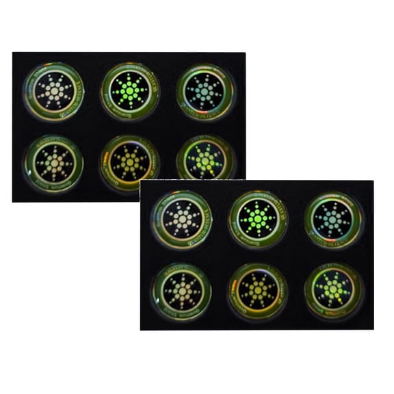 CHELIASD 12Ps Cell Phone Protection Neutralizer Stickers – Radiation Blocking & Energy Balancing Stickers for Phones, Tablets, Laptops & All Electronic Devices