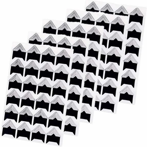 CHELIASD 5 Sheets 100 Pcs Photo Corners Self Adhesive, Acid Free Picture Corners for Scrapbooking, Photo Corners for DIY Scrapbooking, Photo Album, Memory Books, Diary