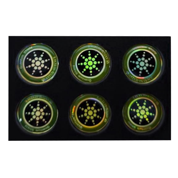 CHELIASD 6-Pack Cell Phone Protection Neutralizer Stickers – Radiation Blocking & Energy Balancing Stickers for Phones, Tablets, Laptops & All Electronic Devices