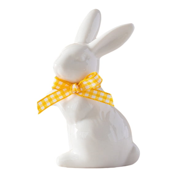 CHELIASD Ceramic Flower Ornament Handmade Cute Desktop Decoration Creative Hand Pinched Craft for Farmhouse Home Decor Tabletop Shelf Mantel Dining Table Centerpiece