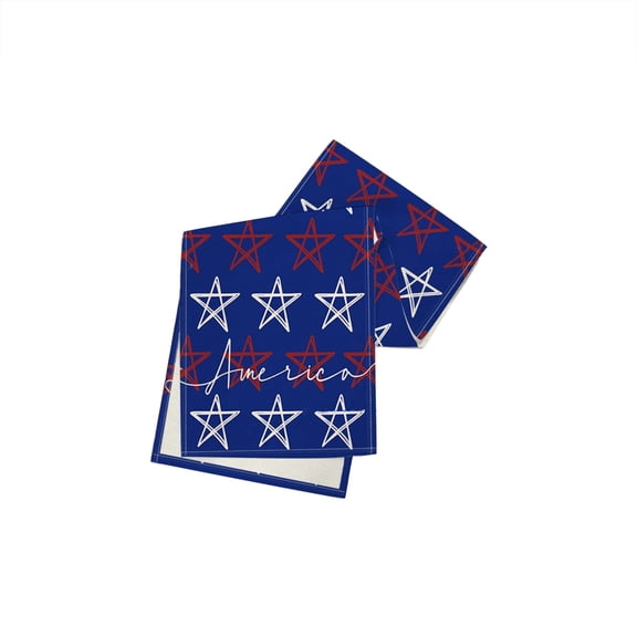 CHELIASD Independence Day Table Cloth Coffee Table Table Cloth Holiday Decoration Cloth Cotton Linen for Kitchen, Home ,Dining,Outdoor,Extra Long Memorial Day Independence Day, 33x180cm