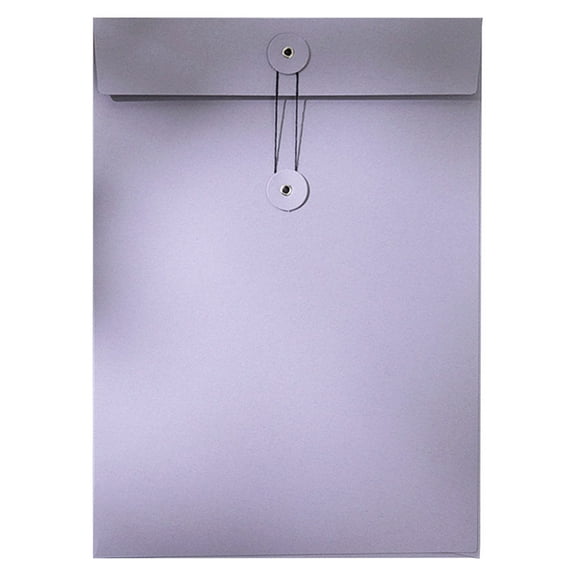 CHELIASD Kraft Paper Envelope Vintage Envelope Pockets with Button and String Closure for Mail Postcard Invitation, Brown, 9.41 x 13 Inch