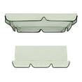 thumbnail image 1 of CHELIASD Porch Swing Canopy Swing Canopy, Replacement Swing Cover, Sun Shade Awning Cover, for Outdoor Garden Patio Porch Yard, 1× Swing top (142×120×18cm) + 1× Seat cover (150×150×10cm), 1 of 9