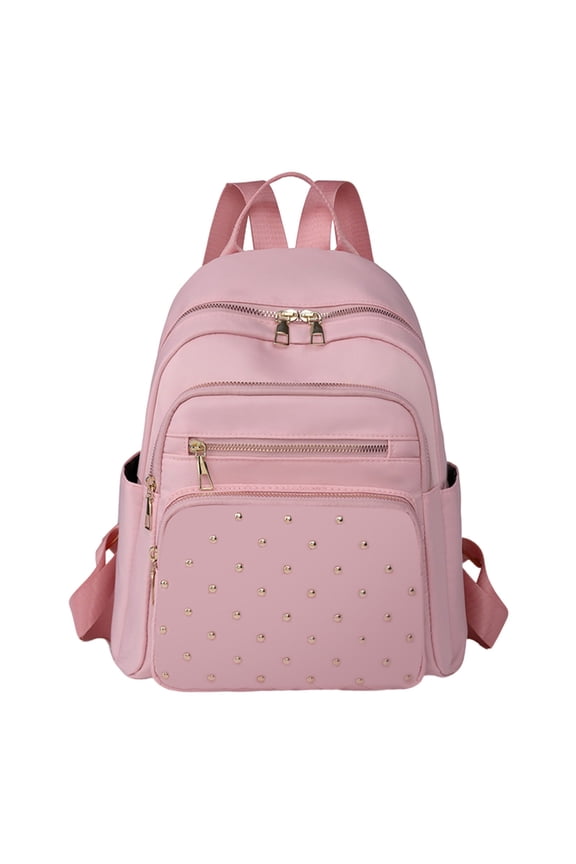 Small Backpack for Women Mini Travel Backpack Purse Small Purses Cute Lightweight Back Pack Trendy Studded Bag