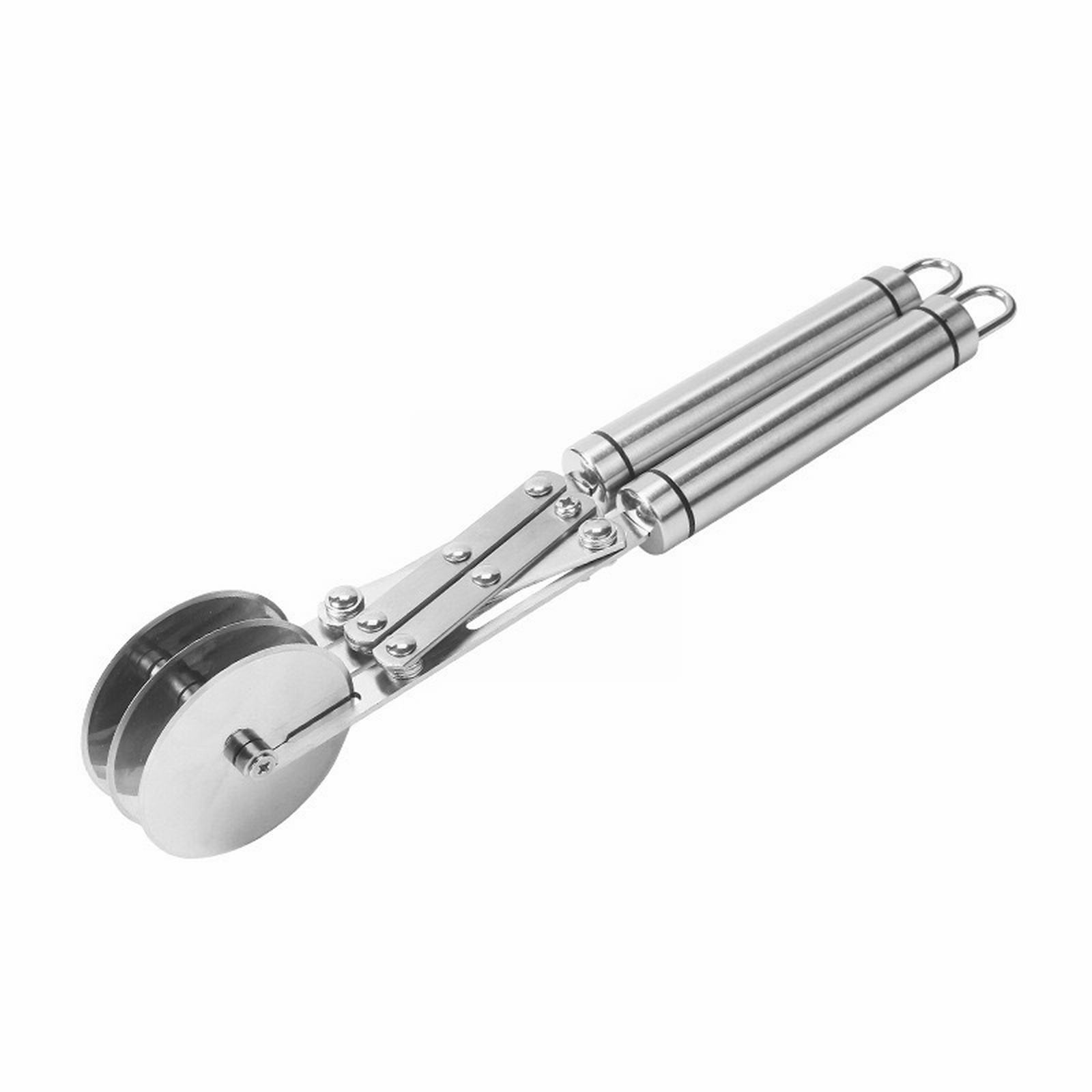 CHELIASD Wheel Cutter Stainless Pizza Slicer Multi Round Dough Cutter ...