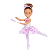 Barbie in the Nutcracker Chelsea Ballerina Doll in Tutu, Molded Bodice Top and Snowflake Headband