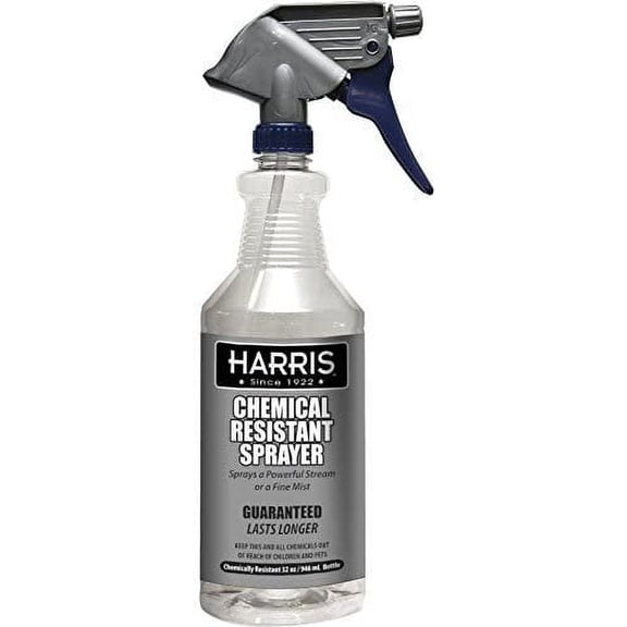 Harris Chemical Resistant Handheld Sprayer - Manual Pump - 32OZ