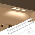 thumbnail image 1 of CHENBEN 73 LED Under Cabinet Lights USB Motion Sensor Cupboard Light Wireless Rechargeable 40cm 3000K Warm Light Wardrobe Lights for Cupboard Closet Stairs Hallway Bedroom, 1 of 1