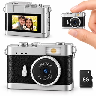 CHENGDAO 720P Mini Camera Keychain, Tiny Keychain Camera with Memory Card