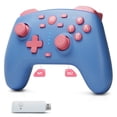 thumbnail image 1 of CHENGDAO Wireless Controller for Switch/Switch 2/PC/Switch, with Hall Effect Joystick/Trigger, 2 Back Buttons - Blue, 1 of 7