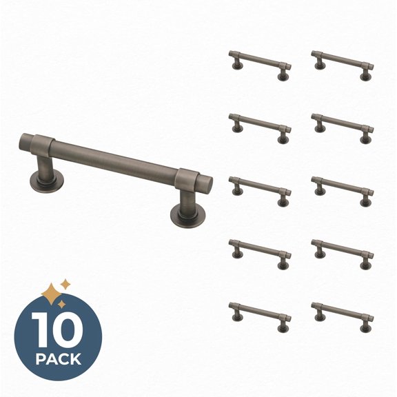 CHENGJIA Francisco (10-Pack) Cabinet Handles 3" Hole Center Vintage Pulls