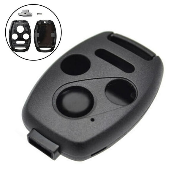 CHENGSI 4 Buttons Keyless Entry Replacement Key Fob Cover fit for Honda for Accord 2003-2012 for Civic 2006-2013 for CR-V 2005 2006 for Pilot Remote Control Key Fob Case Shell Blank (1Pack)