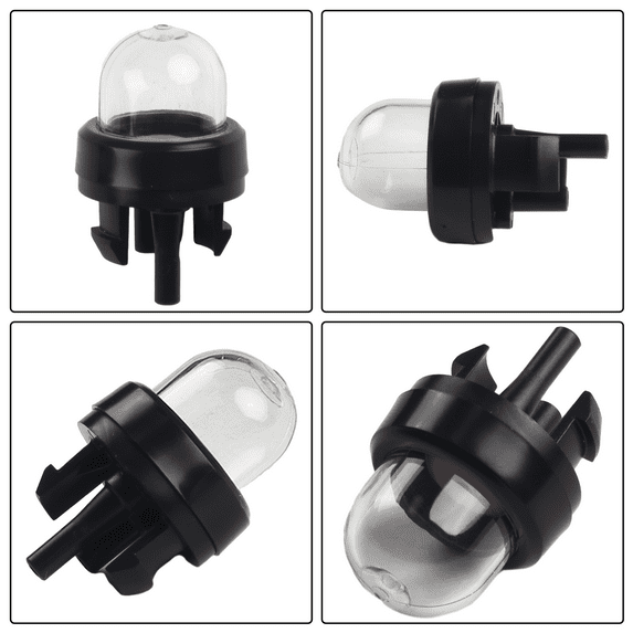 CHENGSI 4 Pack 503936601 530047721 Snap in Primer Bulb for McCulloch 3210 3214 3216 3200 3205 Chainsaw 235 236 240 340 345 350 353 440 for Poulan for Echo for Homelite Chain Saw Purge Bulb