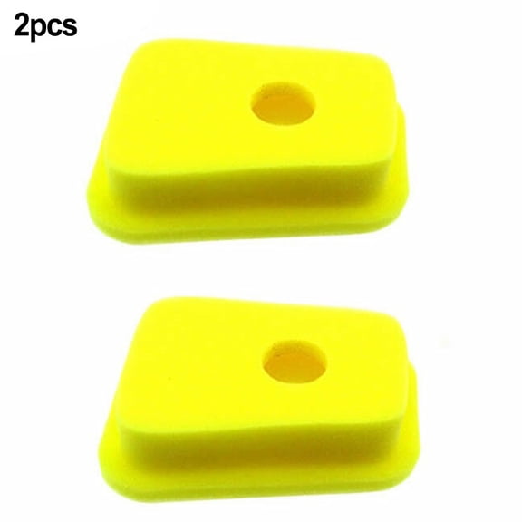 CHENGSI for Air Filter for 27987 27987S AM34963 LG27987 2-5HP Horizontal Engine Lawn Mower Replacement Part Foam Air Cleaner for 60500 61500 80500 81500 90102 130200 131200 140200 2 Pack