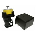 thumbnail image 1 of CHENGSI Air Filter Housing with Filter for GX140 GX200 Engines, Lawn Mower Accessories, Replacement Part 17410-ZE1-020, High-Quality Material, Black & Yellow, 20x12x9cm, 1 of 6