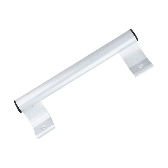 CHENGSI for Aluminum Alloy Sliding Door Handle Heavy-Duty Exposed Handle Glass Door Pull Ergonomic Design Easy Grip Smooth Operation for Balcony Wooden Doors 205mm Length Silver Gray