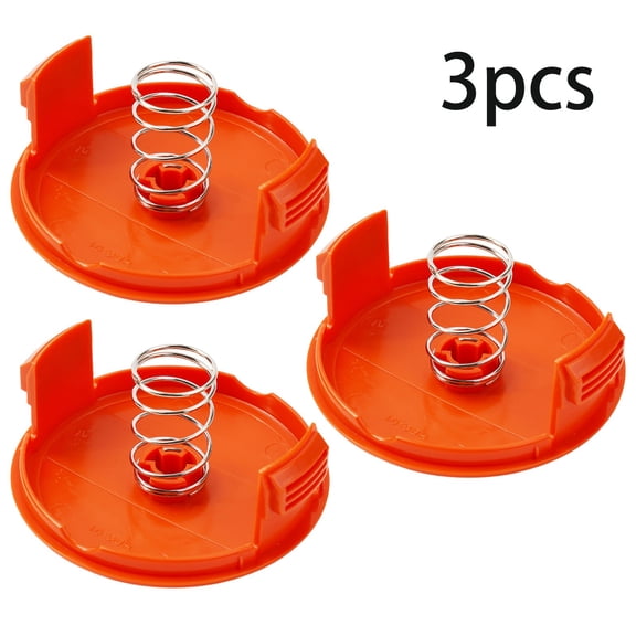 CHENGSI for Black and Decker Replacement Spool Cover Kit AF-100-3ZP Compatible with for GH400 GH500 GH600 CST1000 CST2000 NST2018 ST7000 ST6600 ST7700 String Trimmers 3 Pack