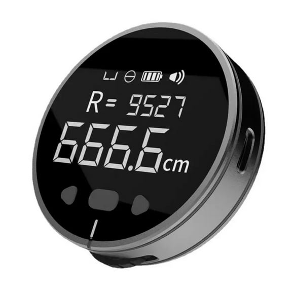 CHENGSI for Digital Tape Measure Rechargeable 99m Long Distance Smart Electronic Measuring Tool with LCD Display for Carpentry Plumbing Construction Sewing DIY Projects