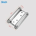 thumbnail image 1 of CHENGSI for Double Opening Spring Hinge Stainless Steel Two-Way Door Hinge Self Closing 304 Stainless Steel 3 Inches for Freegate Bar Counter Events Door, 1 of 8